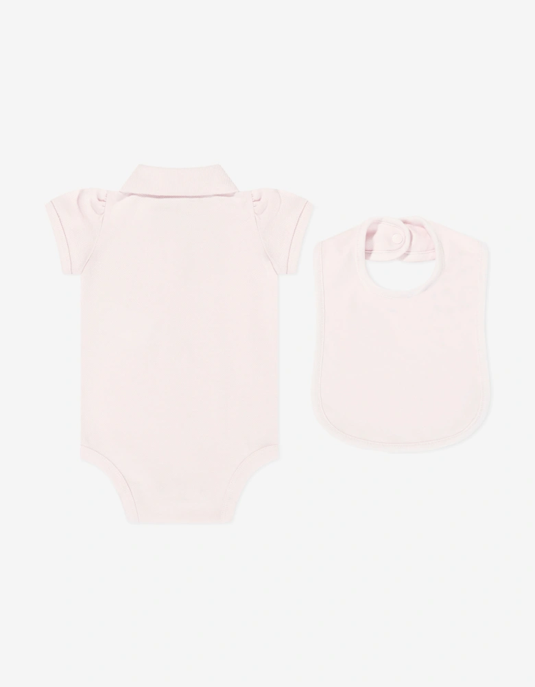 Baby Girls Bodysuit Gift Set in Pink
