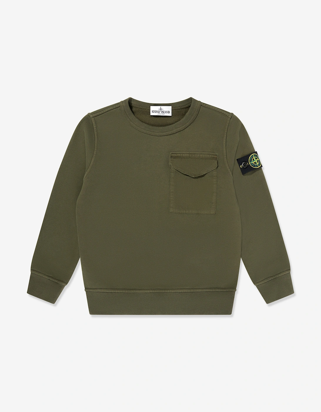 Boys Pocket Sweatshirt in Green, 5 of 4