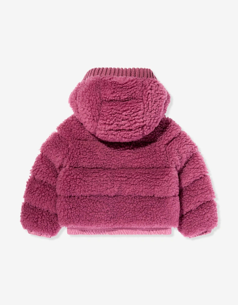 Enfant Girls Adalbertas Down Padded Jacket in Pink