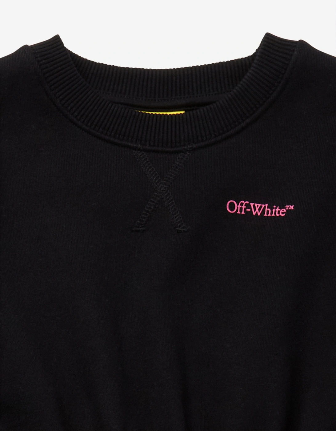 Girls Logo Industrial Dress in Black