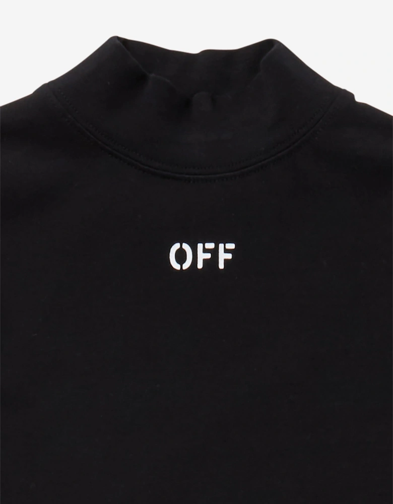 Girls Off Stamp 2nd Skin Top in Black