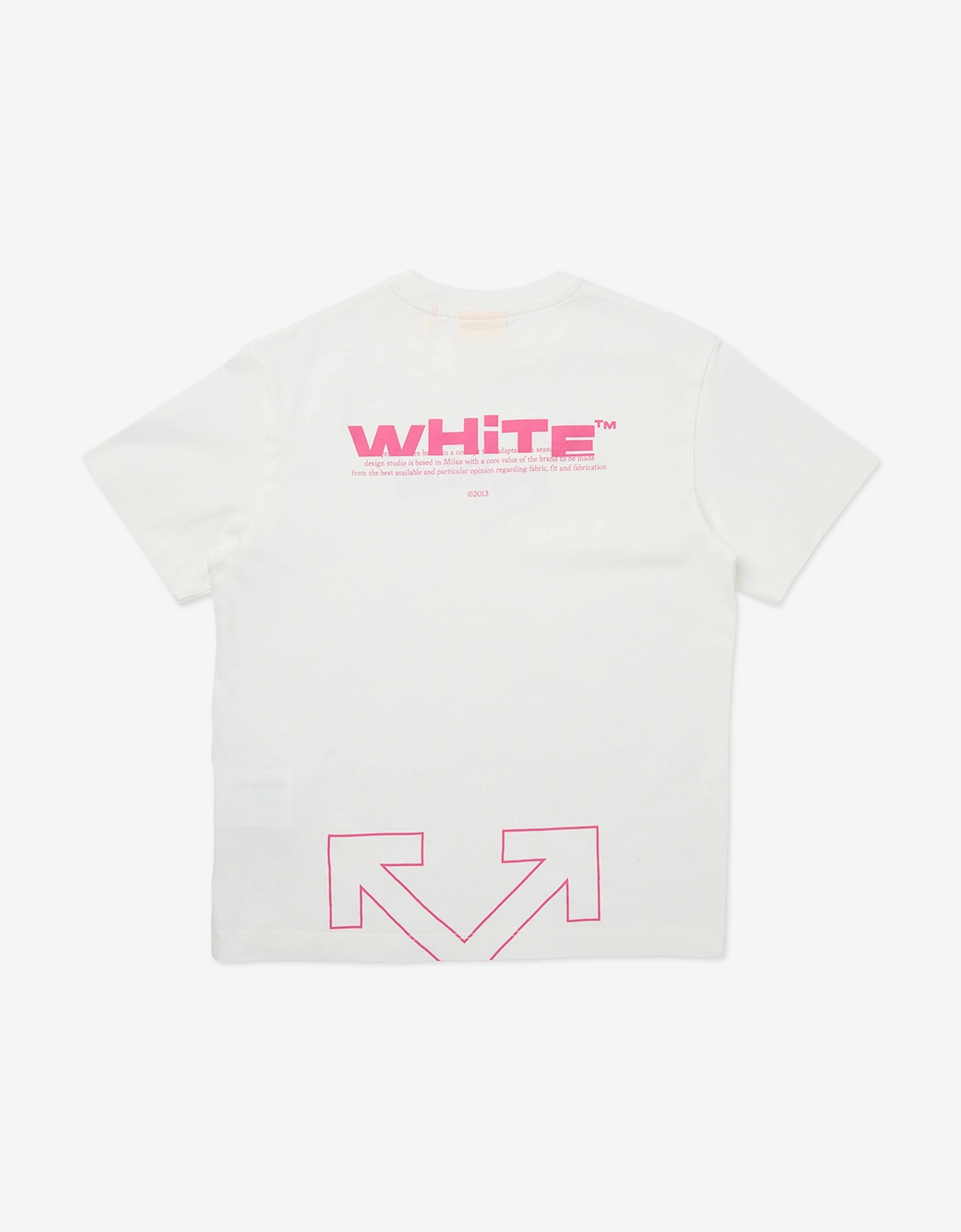 Girls Type Logo T-Shirt in White