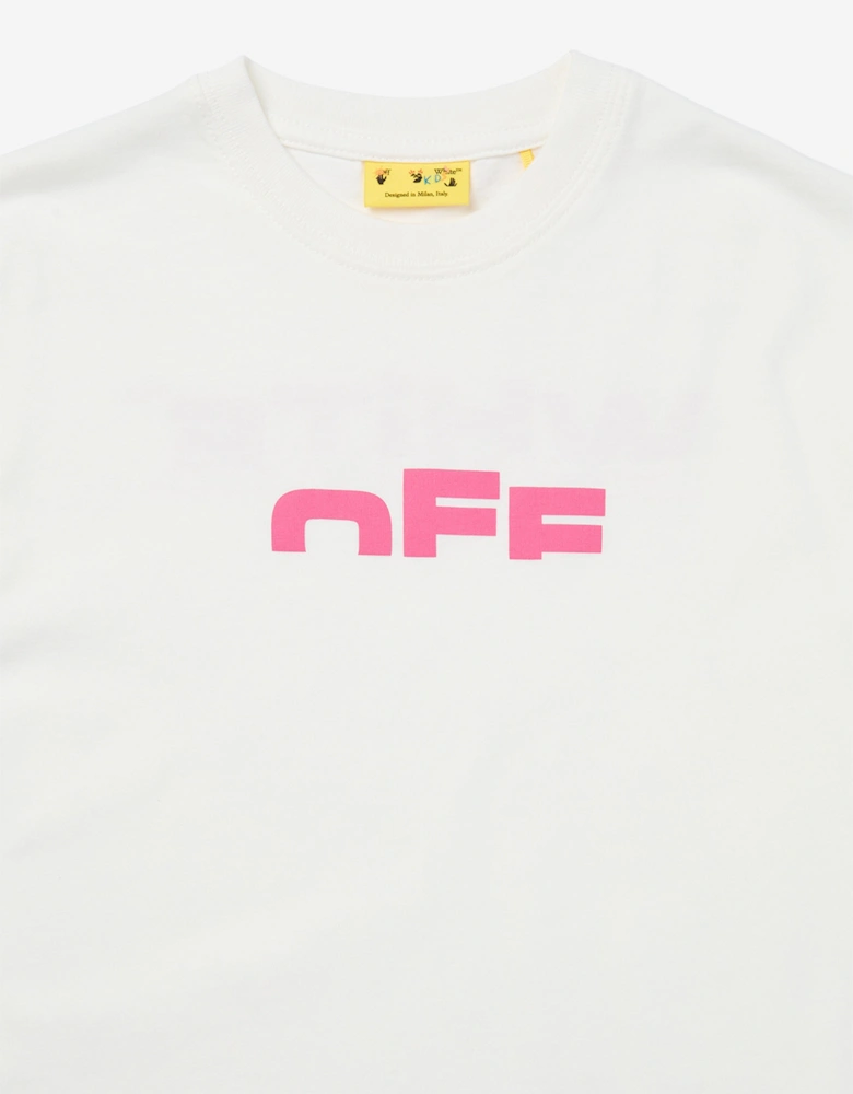 Girls Type Logo T-Shirt in White