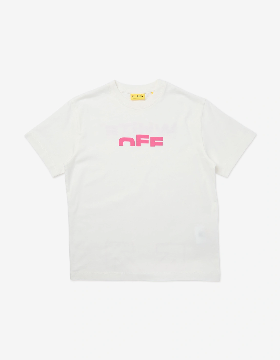 Girls Type Logo T-Shirt in White, 5 of 4
