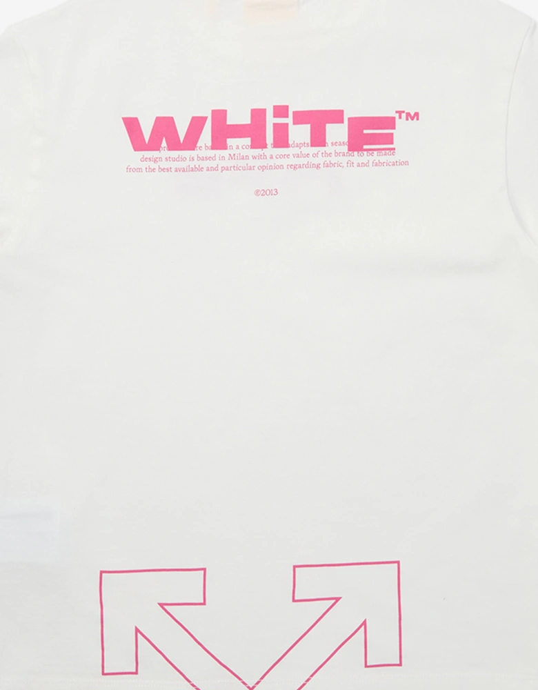 Girls Type Logo T-Shirt in White