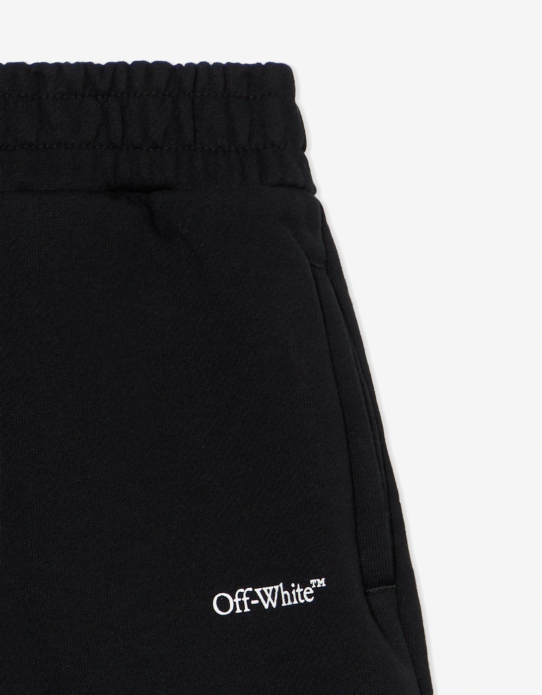 Girls Bookish Wide Leg Joggers in Black