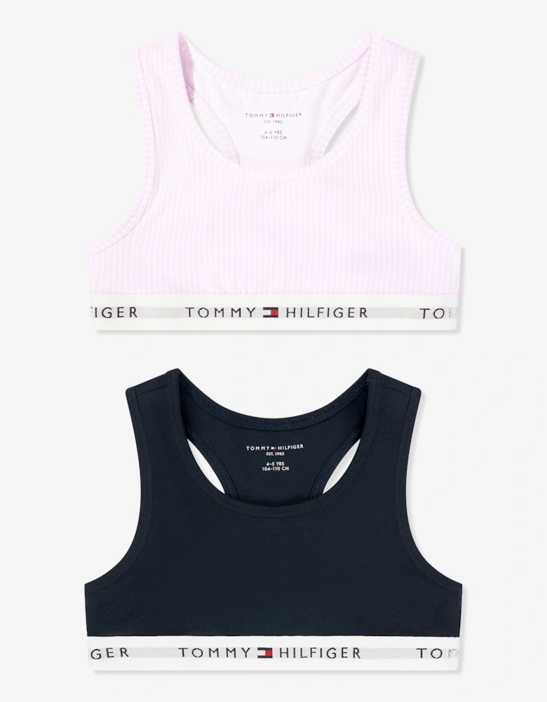 Girls 2 Pack Bralette Set in Multicolour