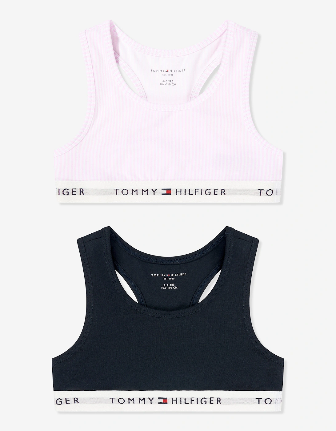 Girls 2 Pack Bralette Set in Multicolour, 7 of 6