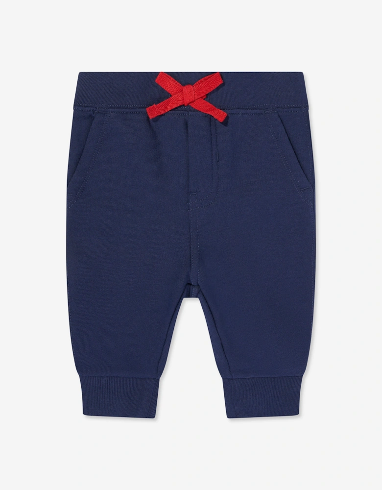 Baby Boys Polo Player Tracksuit in Navy
