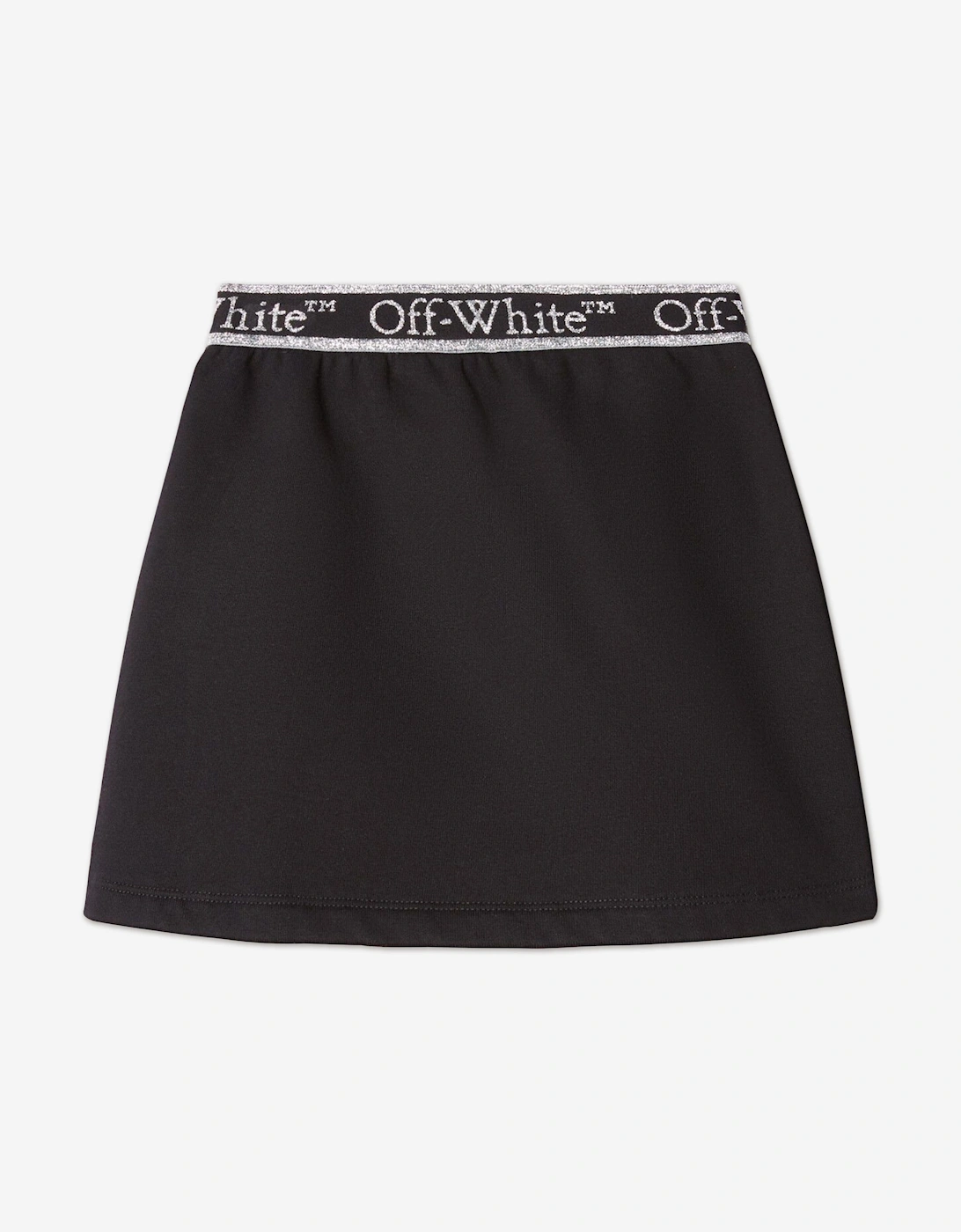 Girls Bookish Logoband Skirt in Black