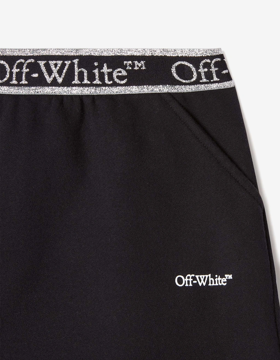 Girls Bookish Logoband Skirt in Black