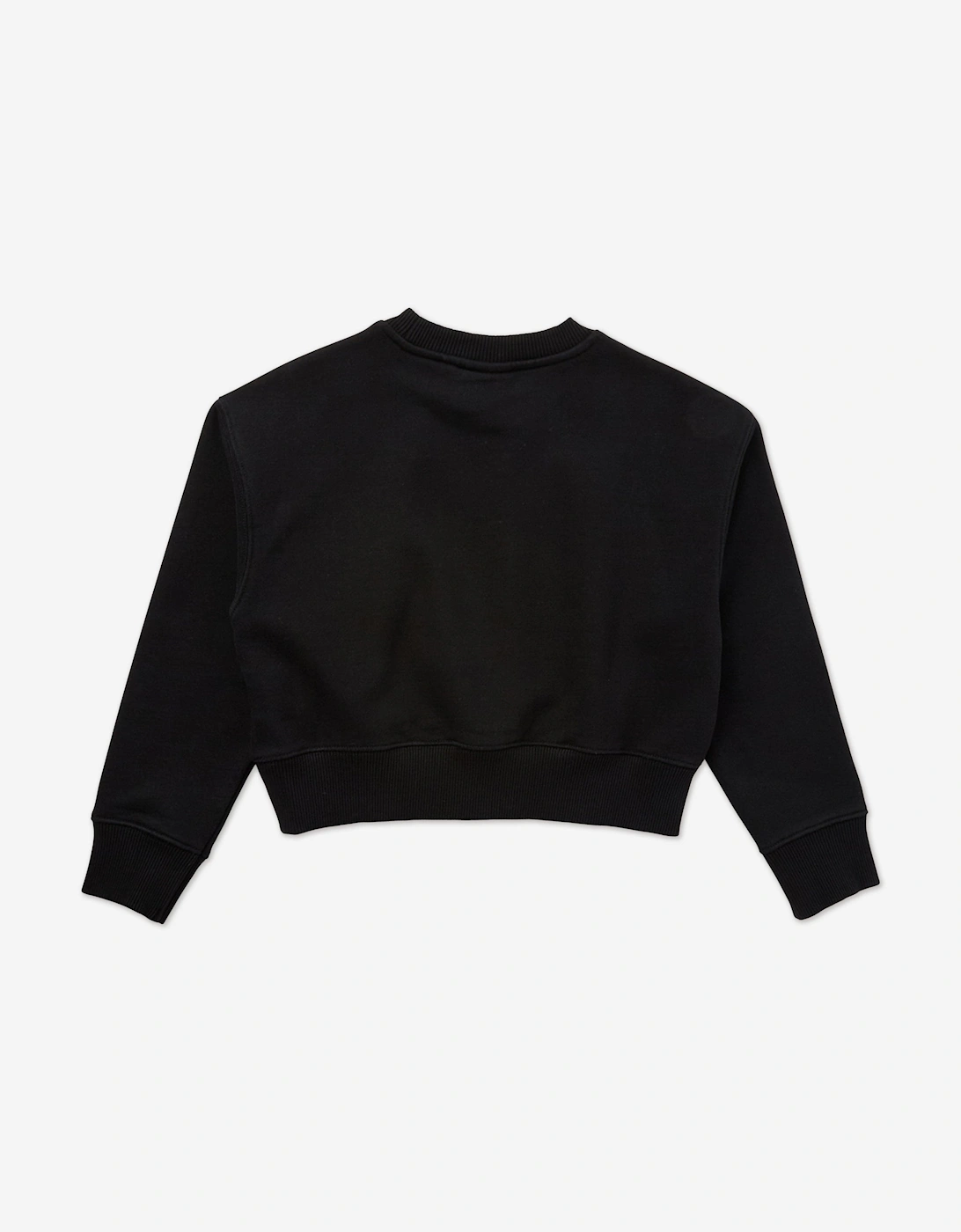 Girls Bookish Pop Heart Box Sweatshirt in Black