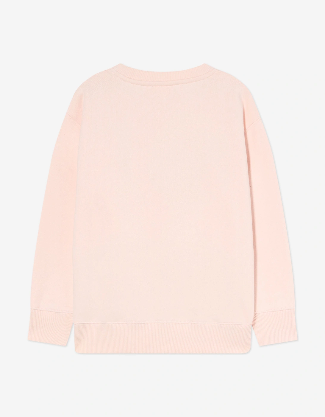 Girls Big Bookish Puff Sweatshirt in Pink