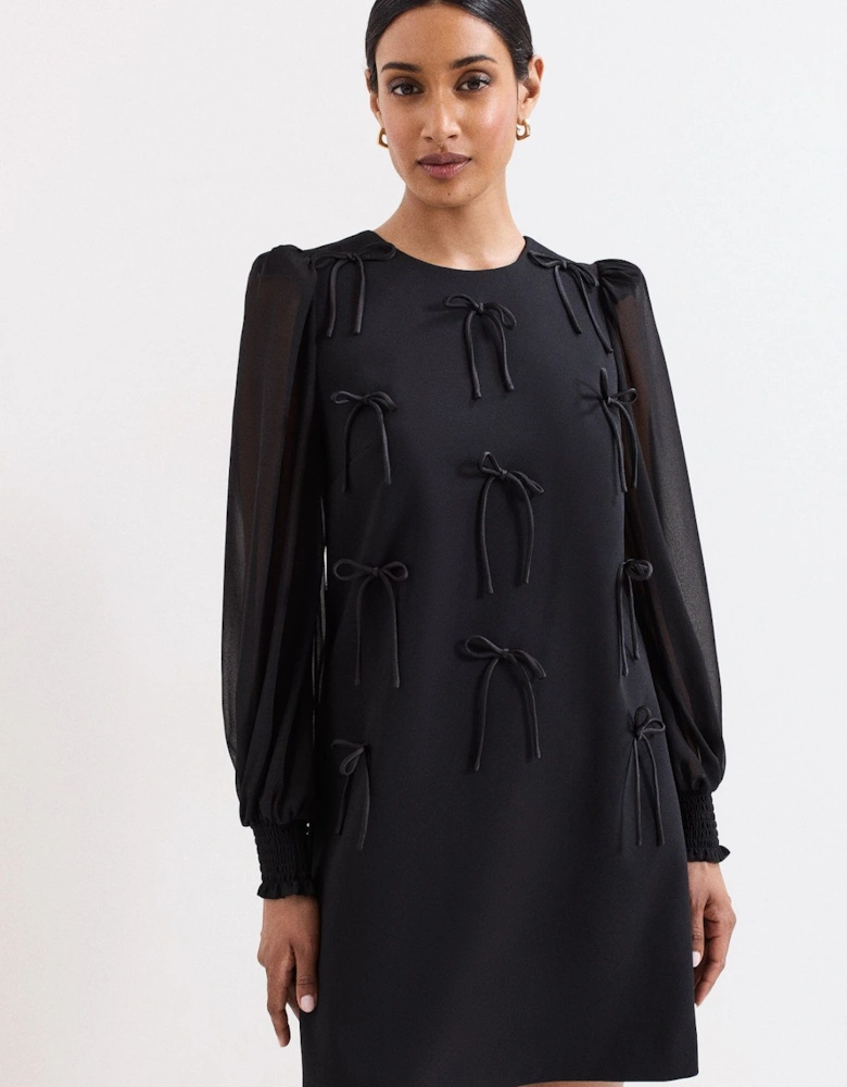 Jamie Bow Shift Dress