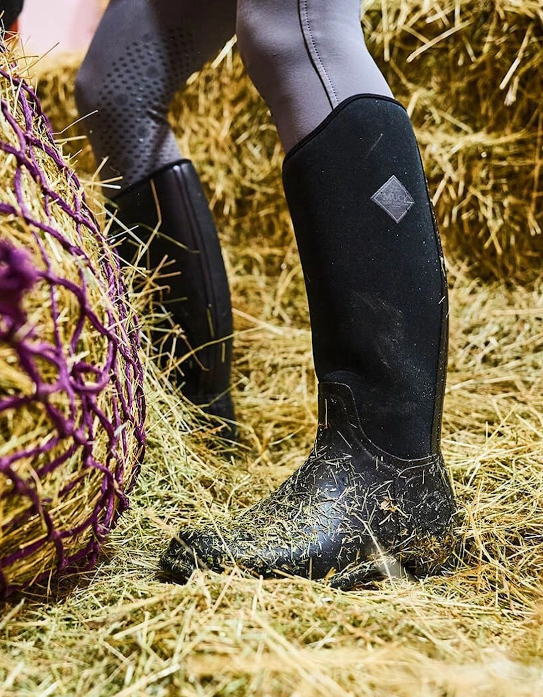 Muck Boots DERBY Womens Wellington Boots Black