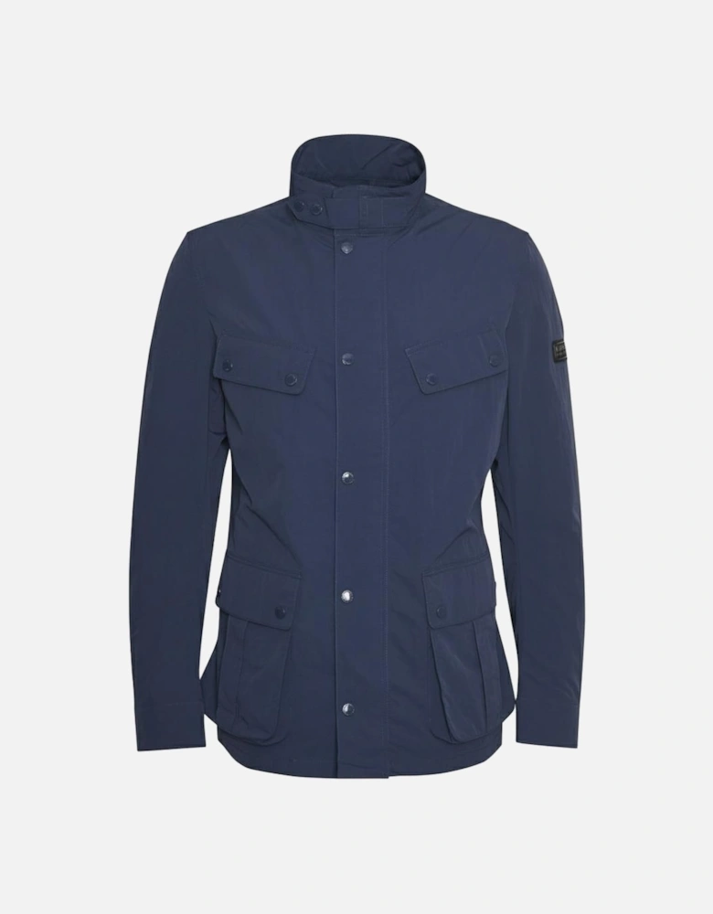Duke Cotton Mens Casual Jacket - Navy