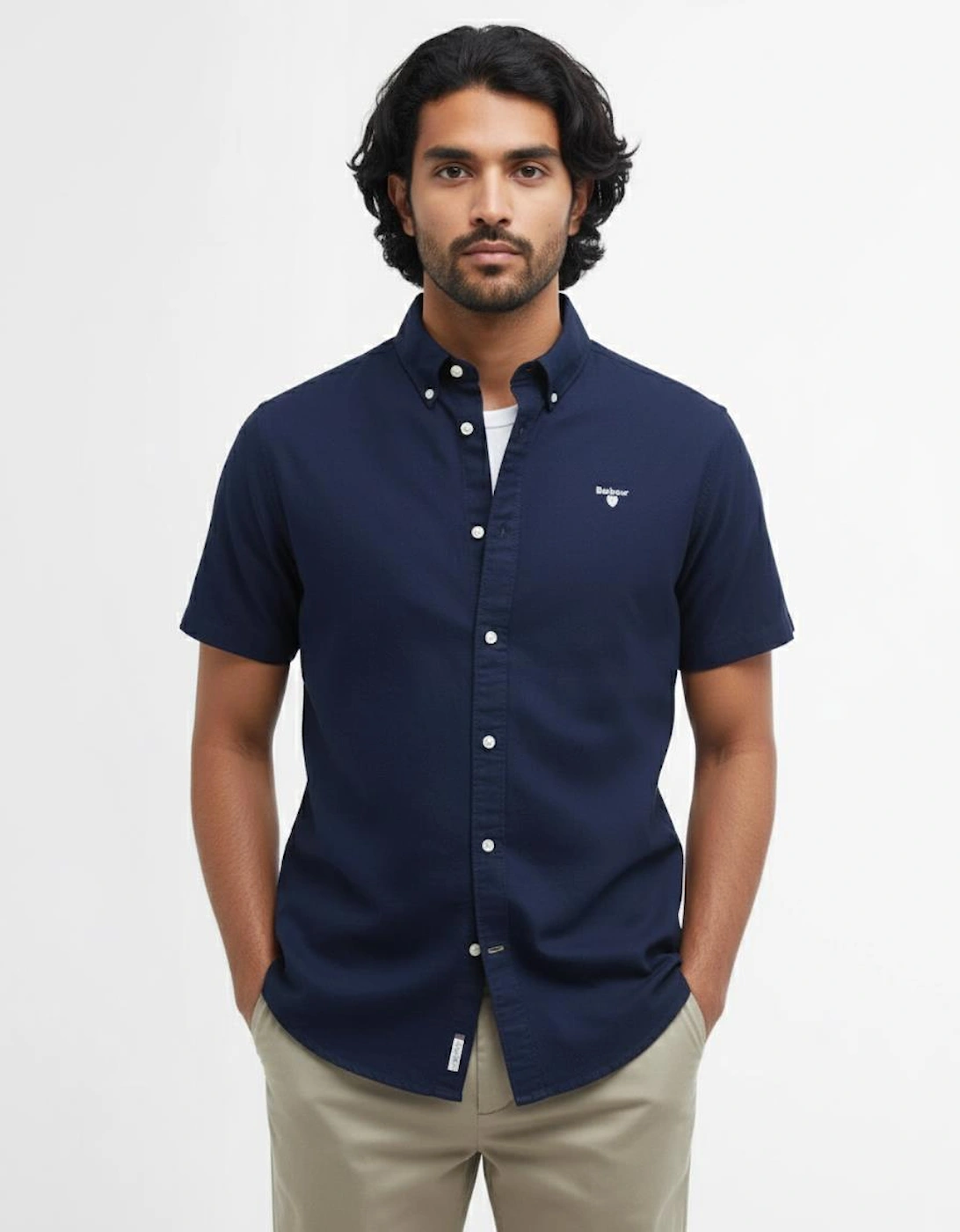 Oxtown Mens Tailored Shirt - Navy