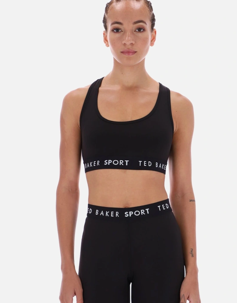 Tb Sport Diana Essentials Bra Black