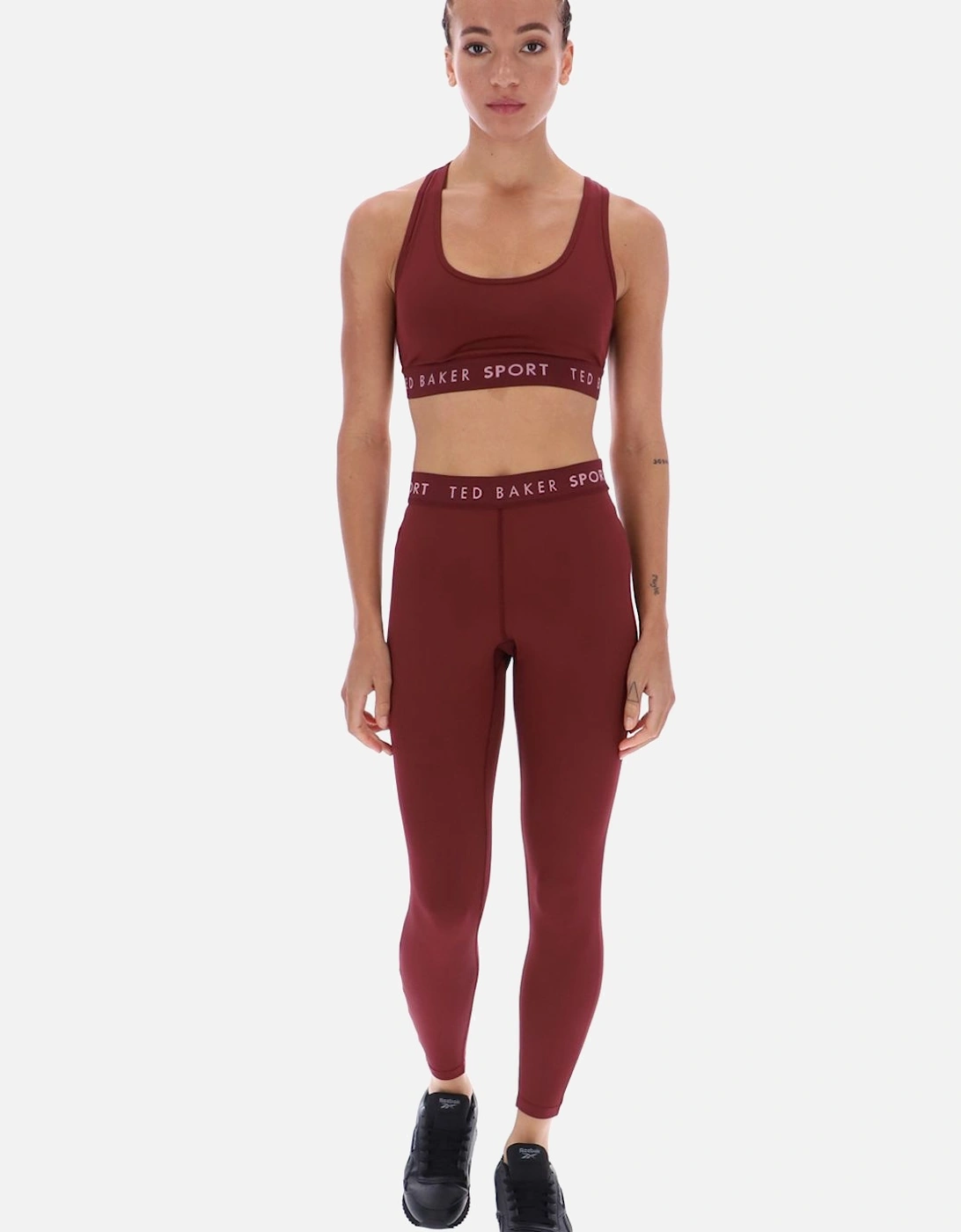 Tb Sport Diana Essentials Bra Burgundy, 2 of 1