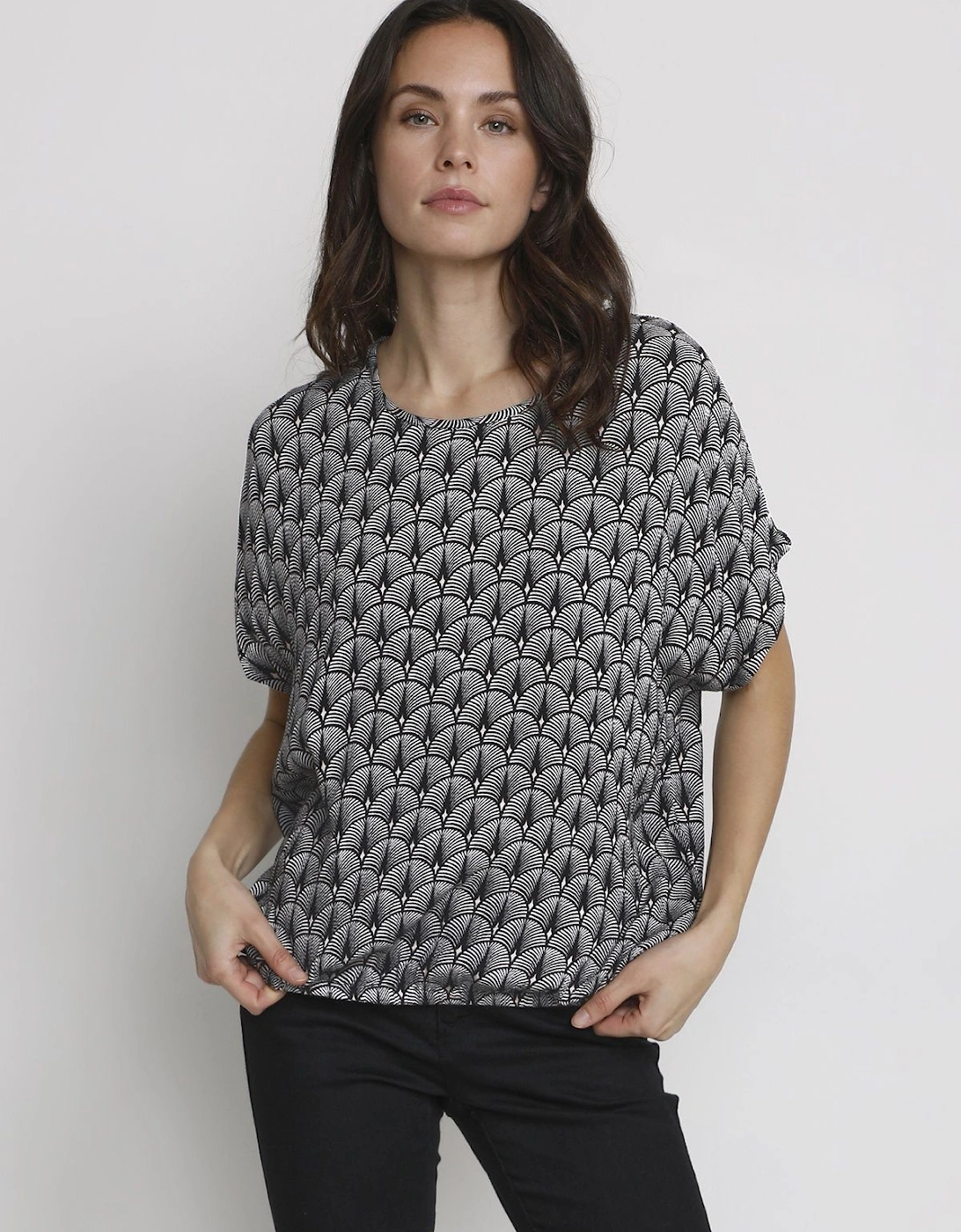 KAedita Amber Short Sleeve Blouse, 2 of 1