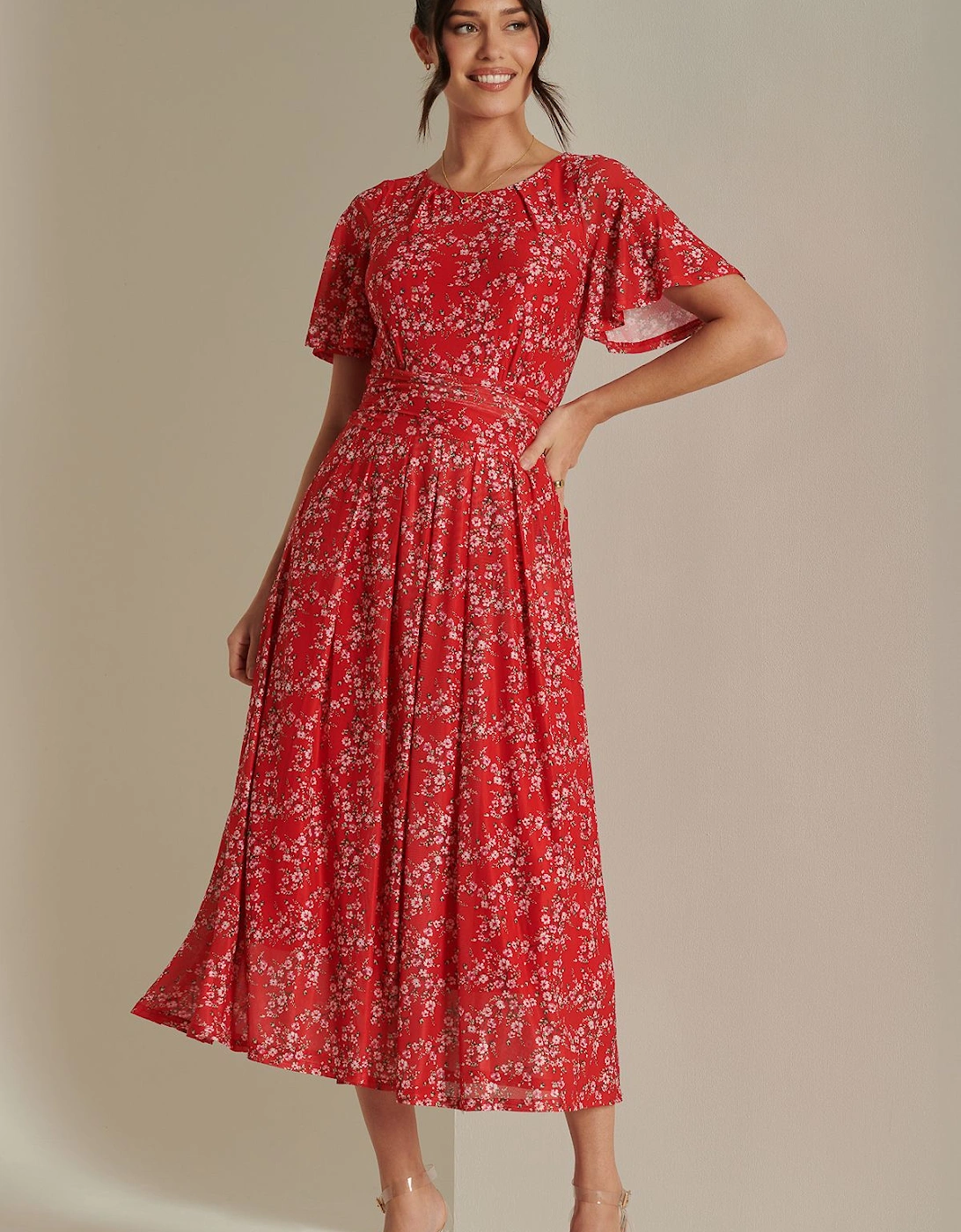 Rexina Maxi Mesh Dress, 2 of 1