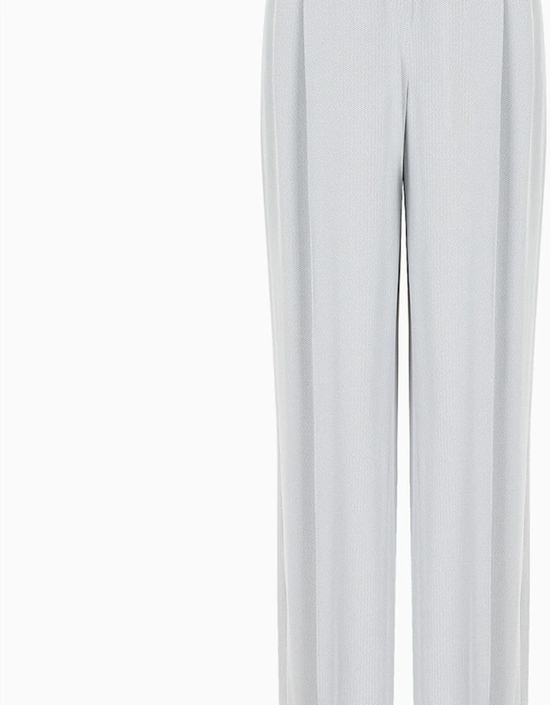 Chevron Cuffed Trousers