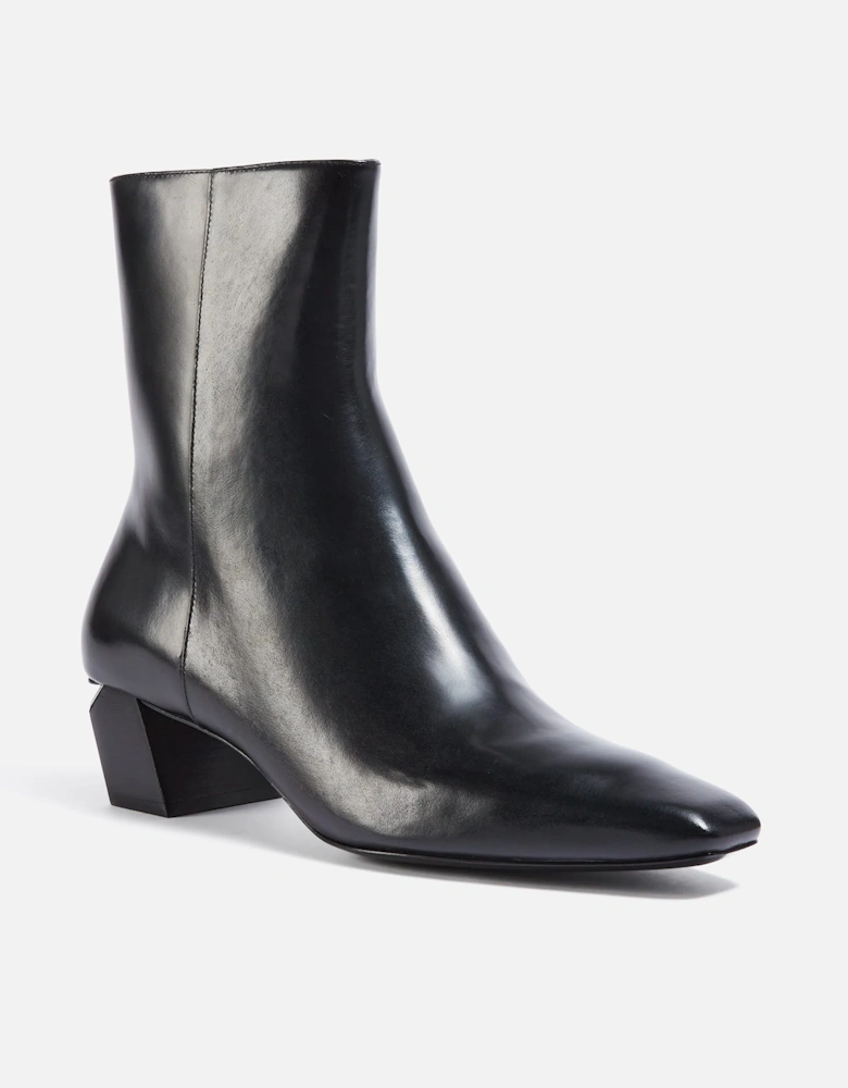Toni 45 Leather Heeled Boots