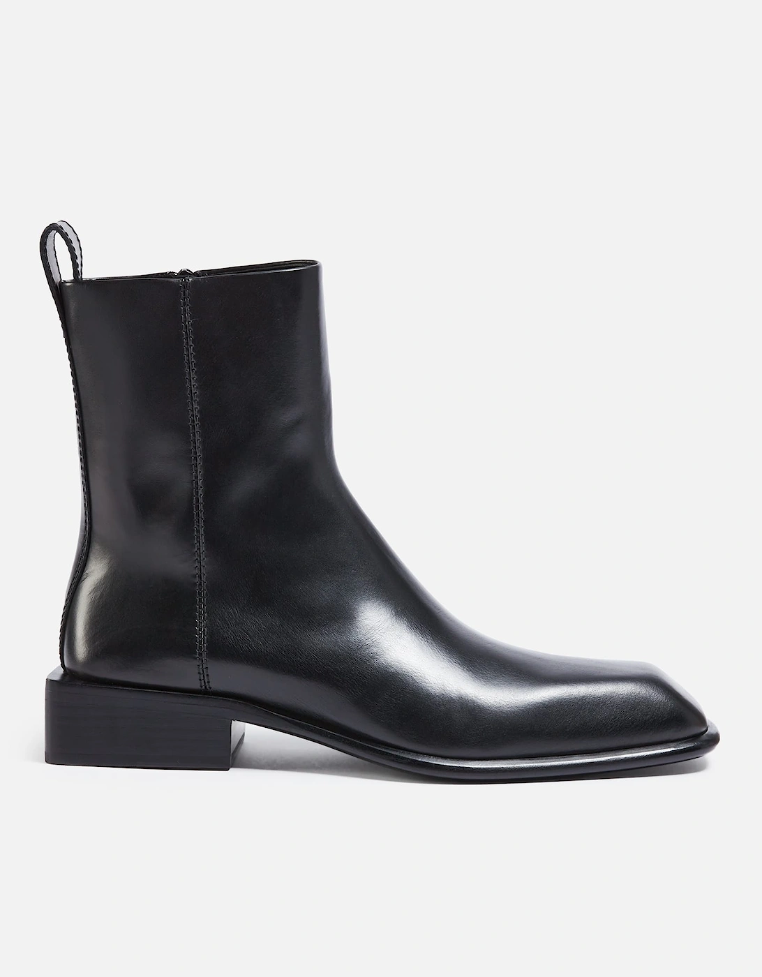 Throttie Leather Ankle Boots, 5 of 4