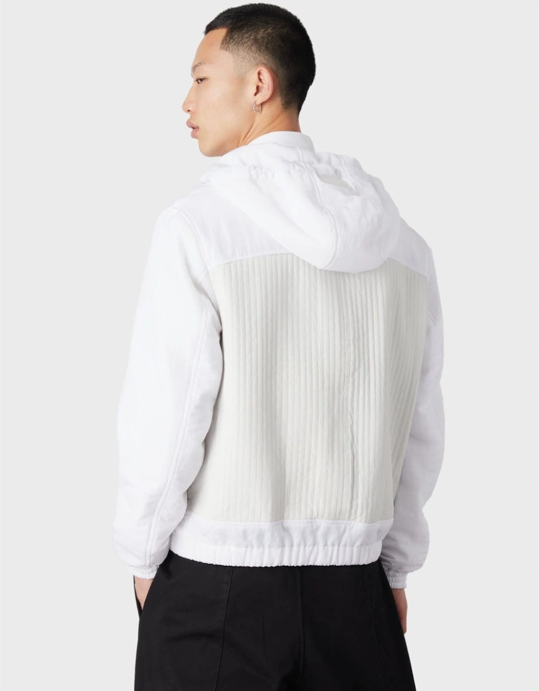 Nappa Leather Hooded Jacket