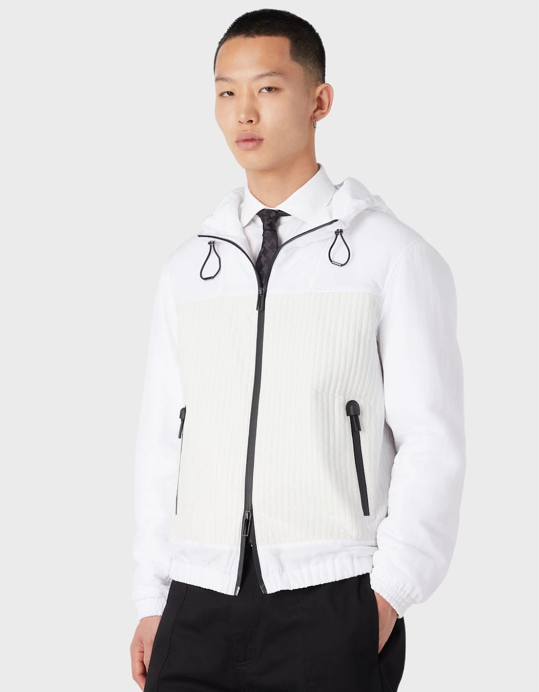 Nappa Leather Hooded Jacket, 6 of 5