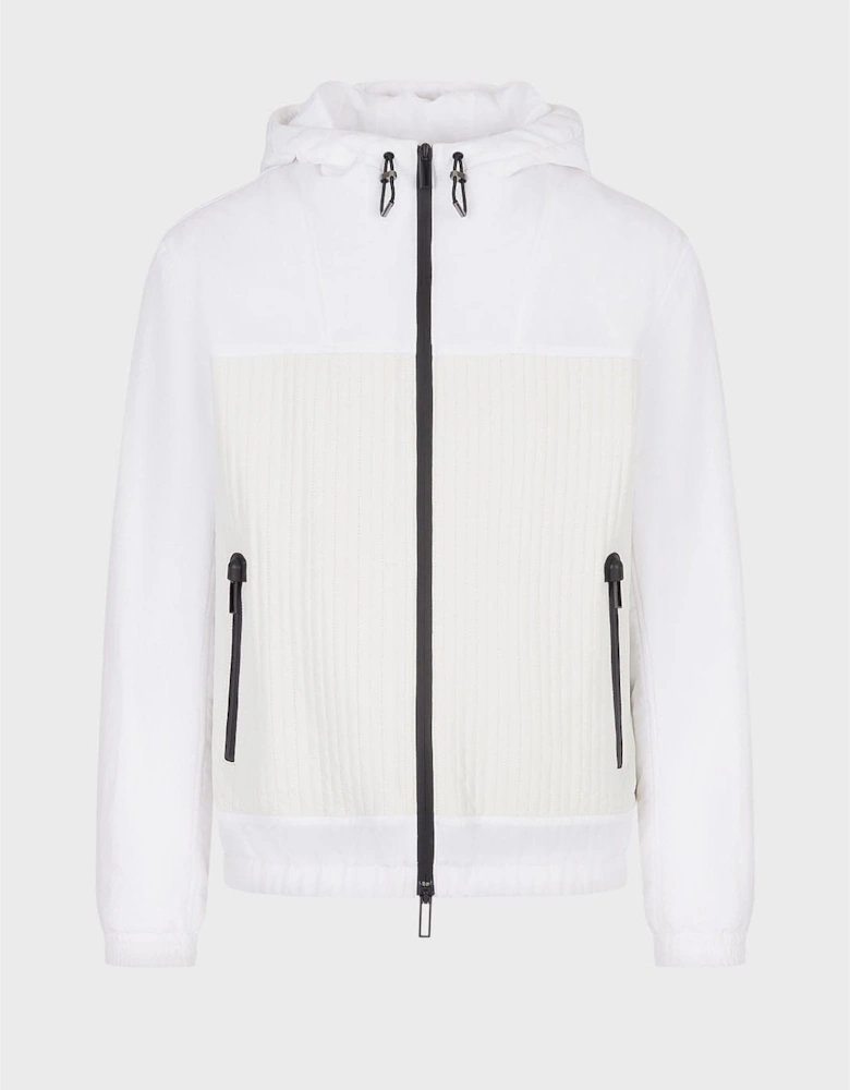 Nappa Leather Hooded Jacket