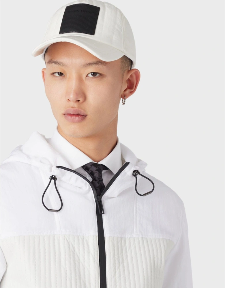 Nappa Leather Hooded Jacket