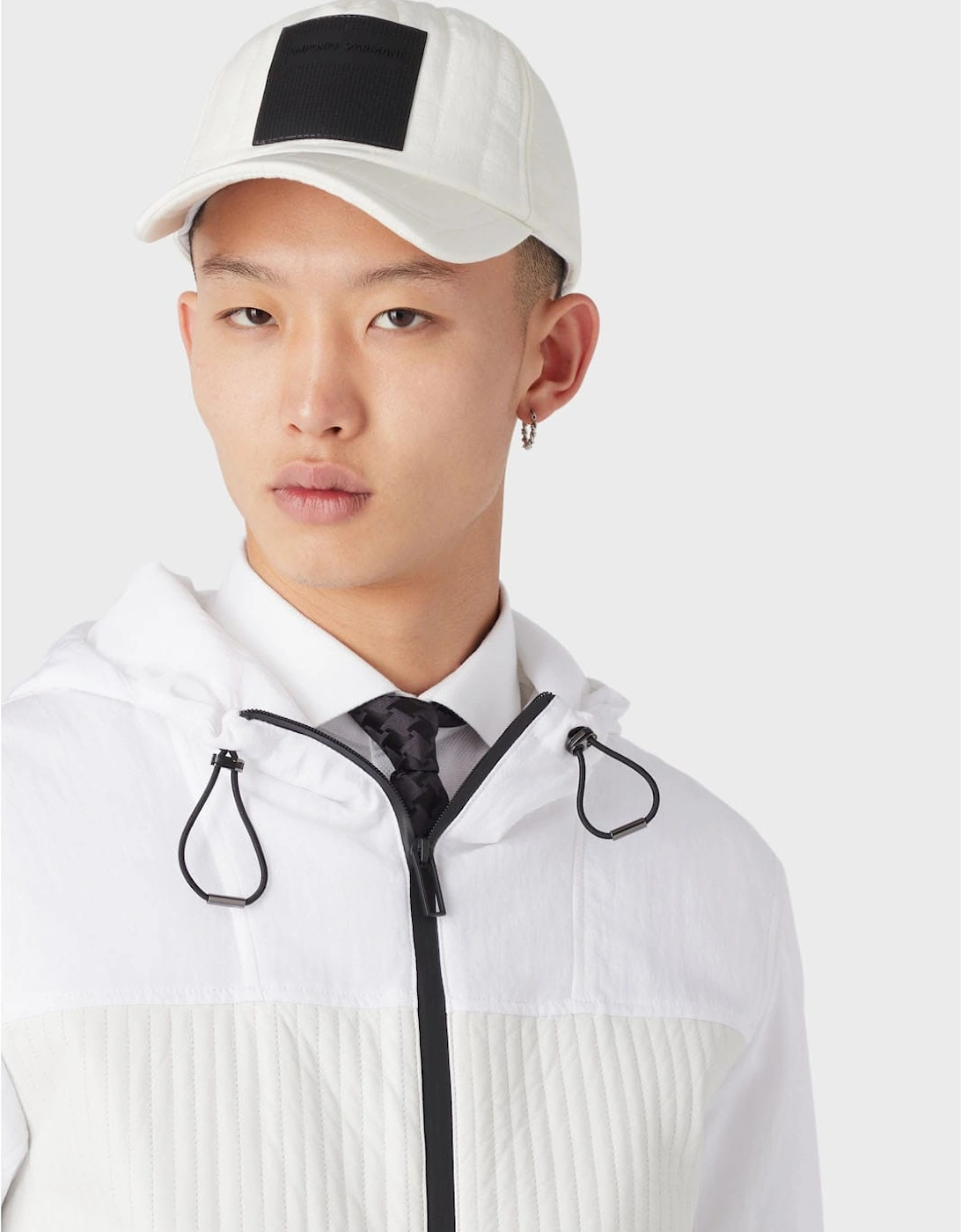 Nappa Leather Hooded Jacket