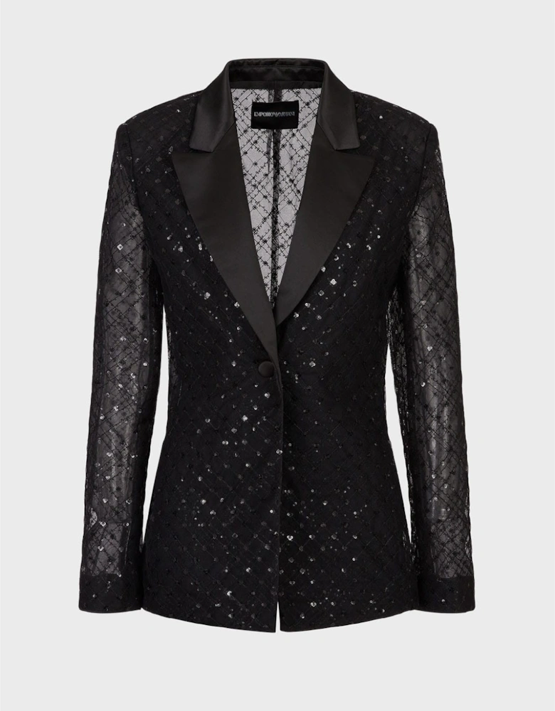 Sequin Blazer