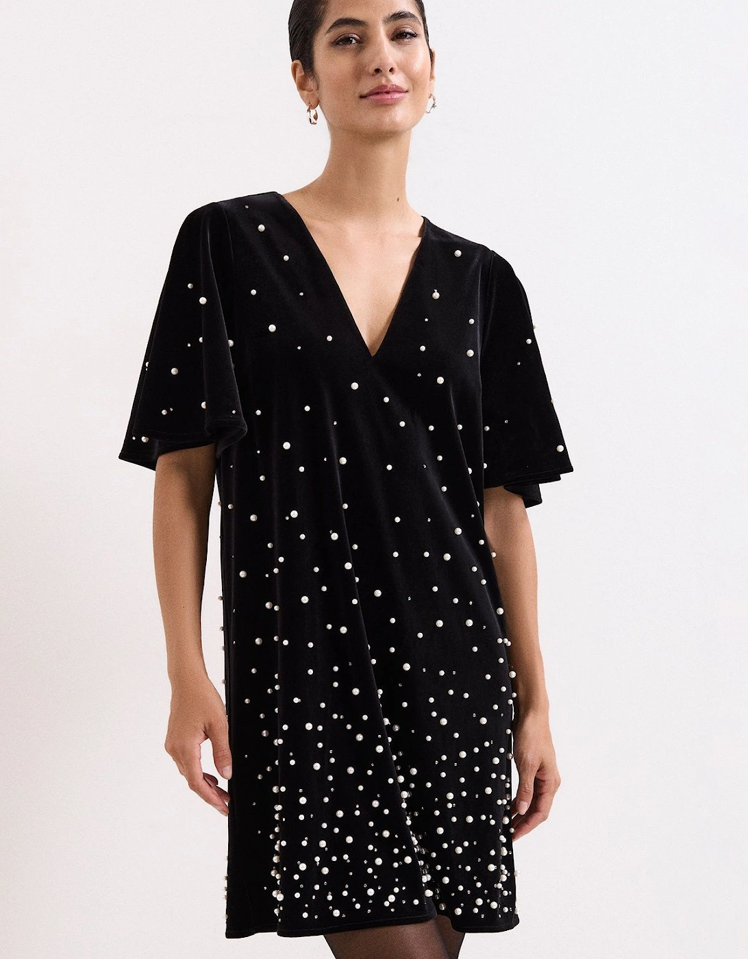 Pennie Velvet Dress, 2 of 1