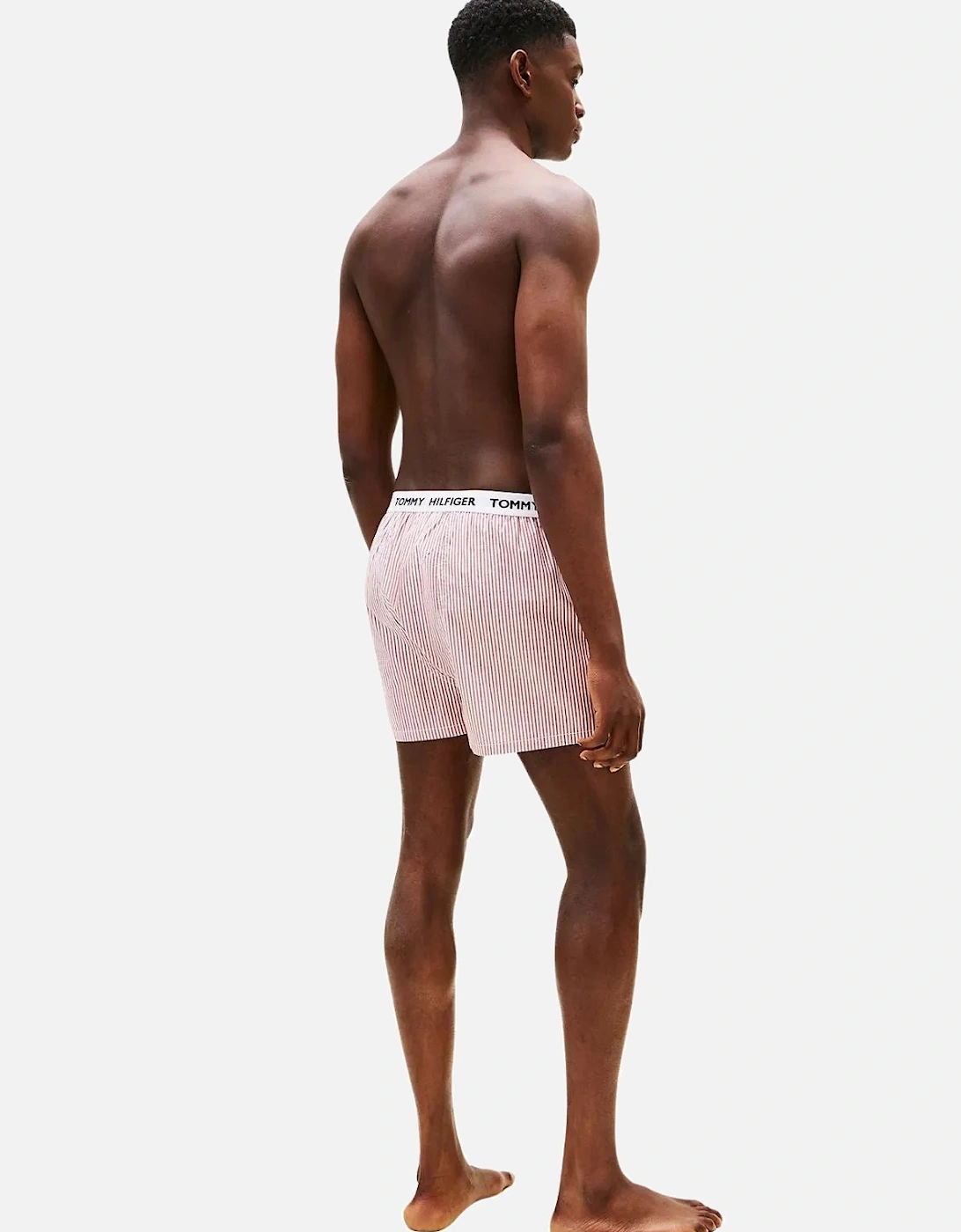 TH Heritage Stripe Woven Boxer Shorts, Red