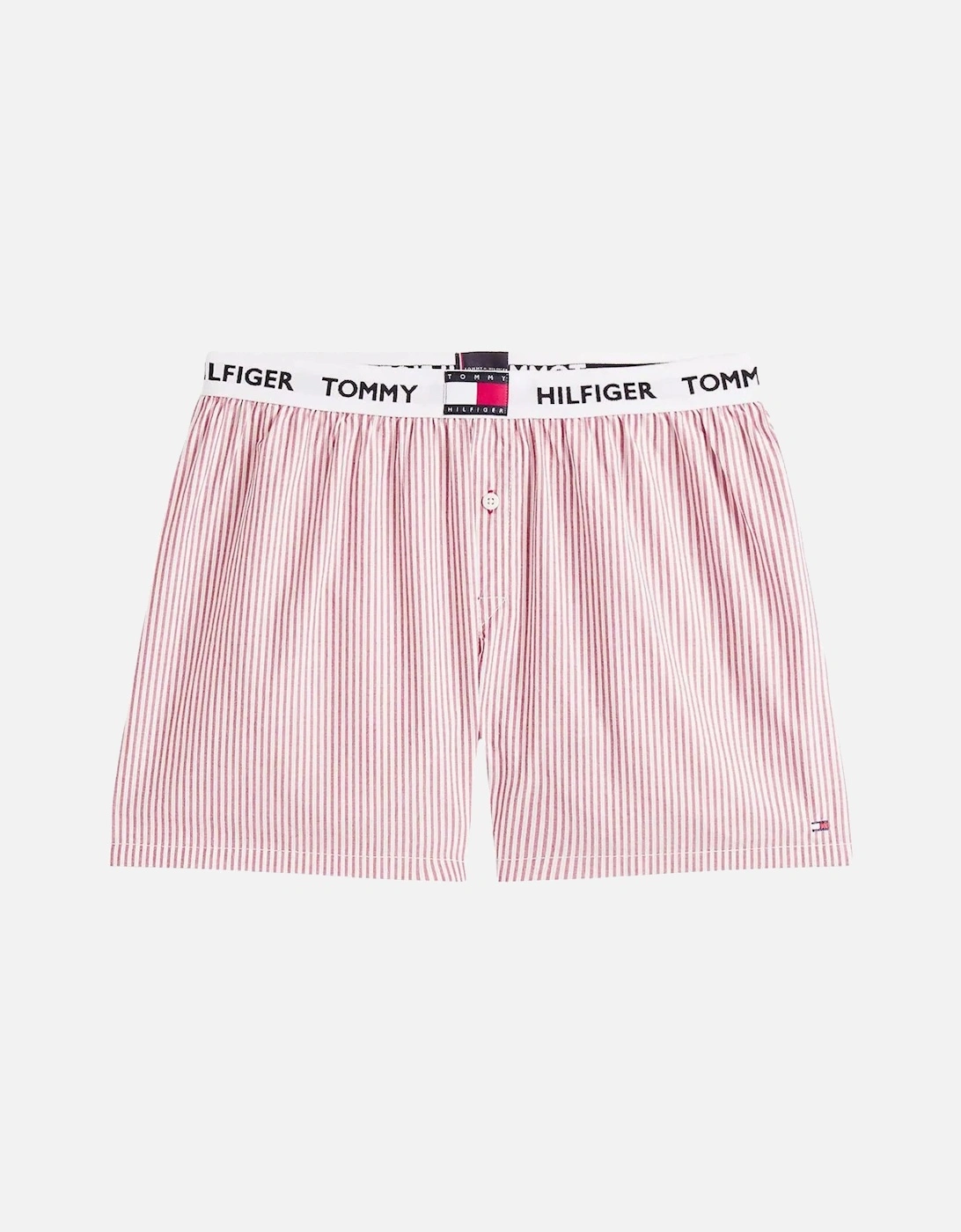 TH Heritage Stripe Woven Boxer Shorts, Red, 6 of 5