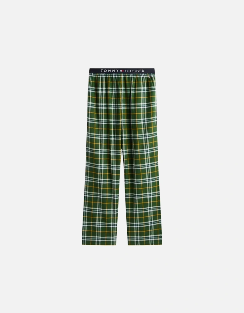 Tartan Flannel Pyjama Set, Orion Green