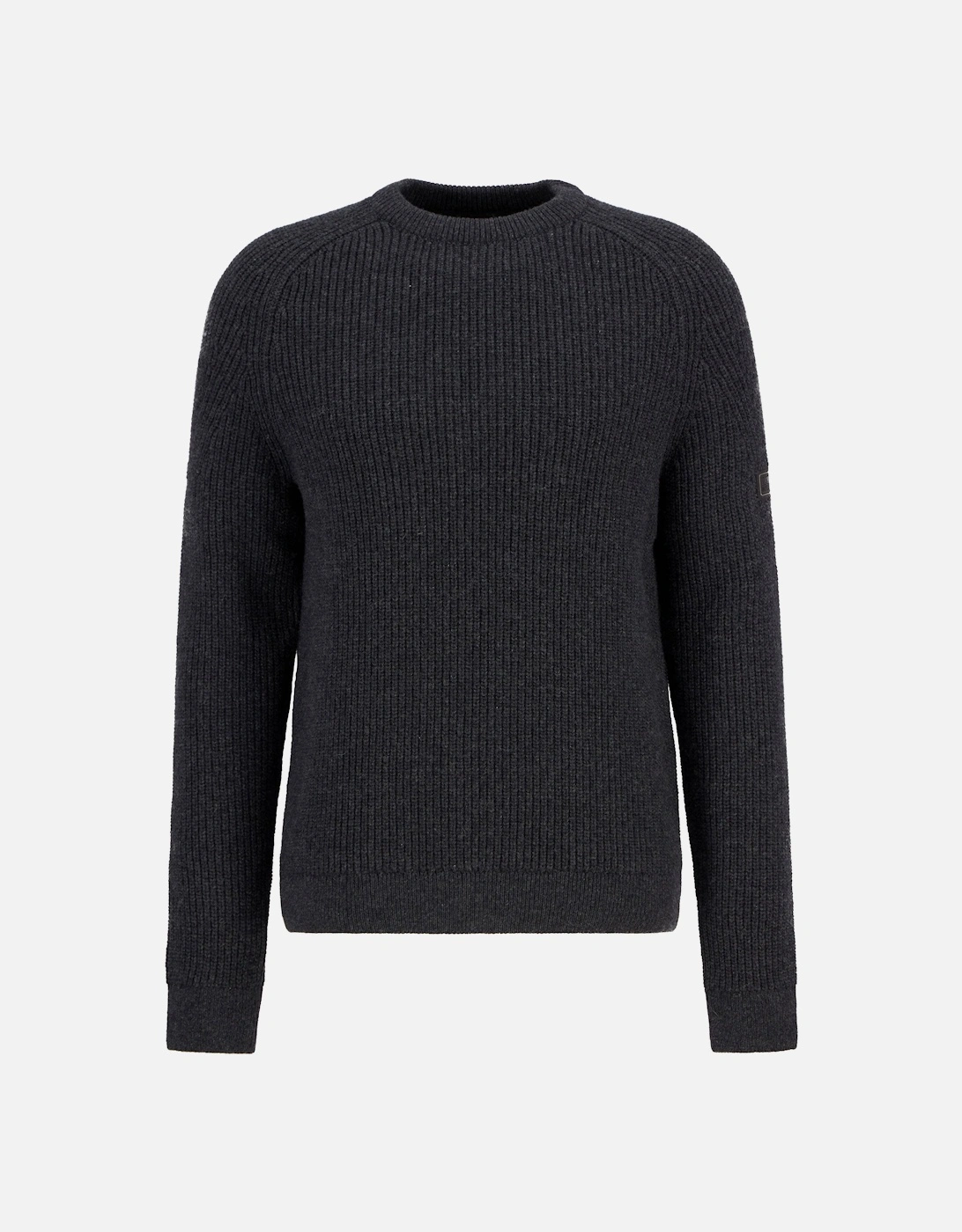CHESTER CREW KNITTED JUMPER CHARCOAL, 5 of 4