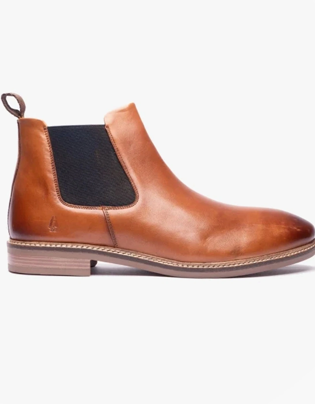 BLAKE Mens Leather Chelsea Boots Tan, 7 of 6