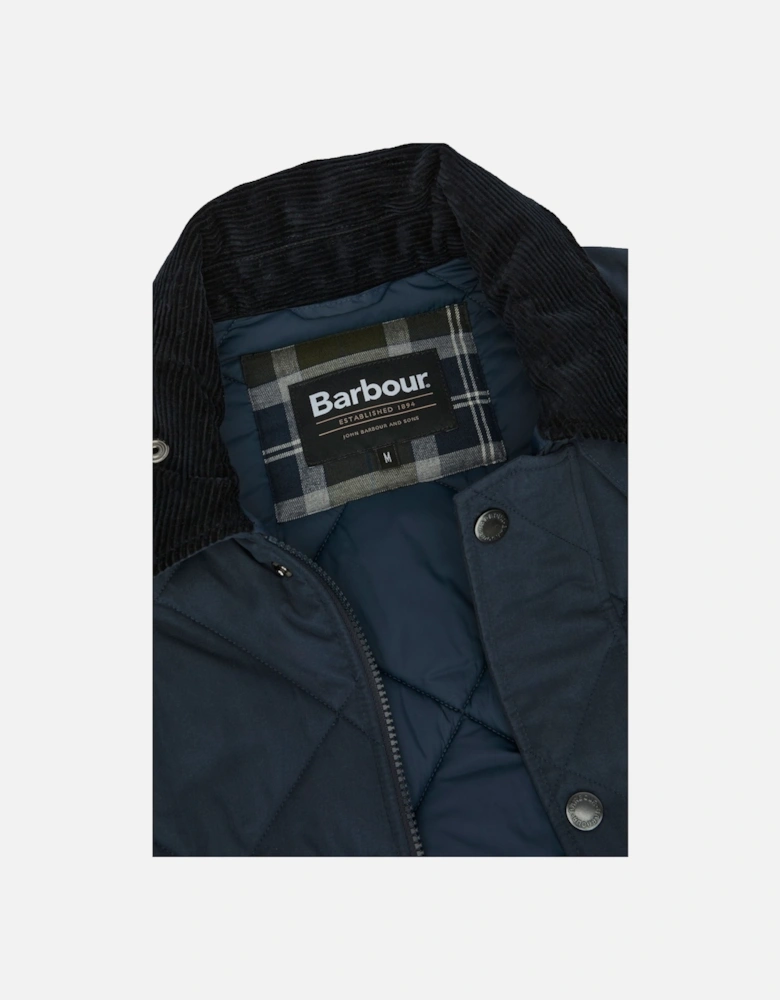 BEDALE QUILTED JACKET NAVY