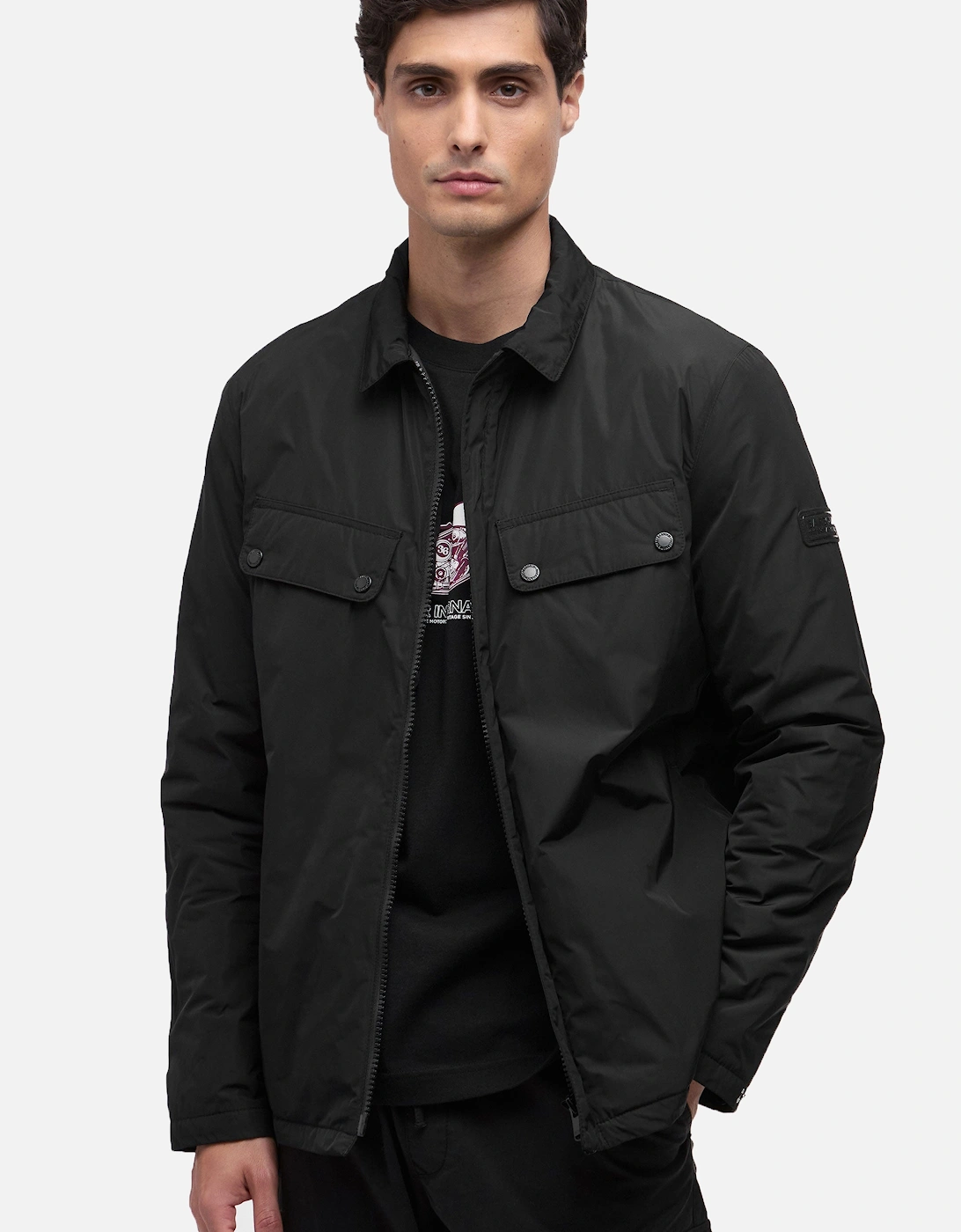 PADDED ARIEL JACKET BLACK