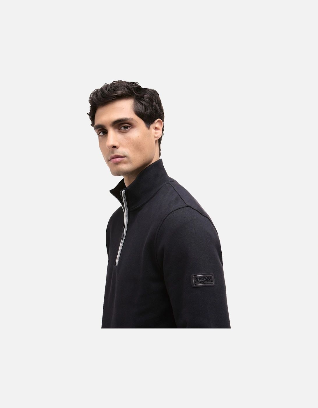 RUFFORTH HALF ZIP BLACK