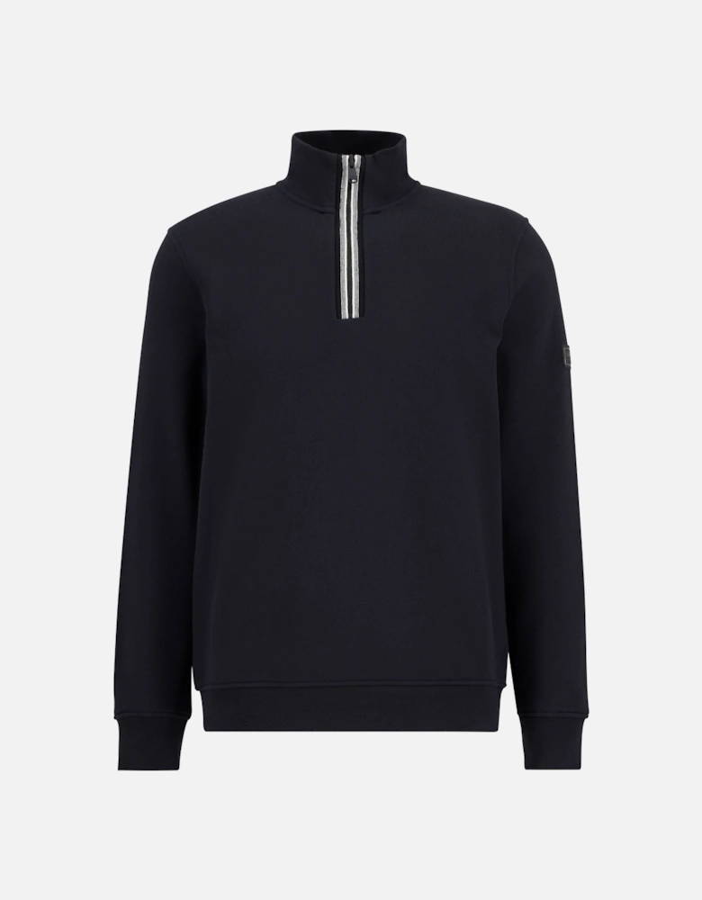 RUFFORTH HALF ZIP BLACK