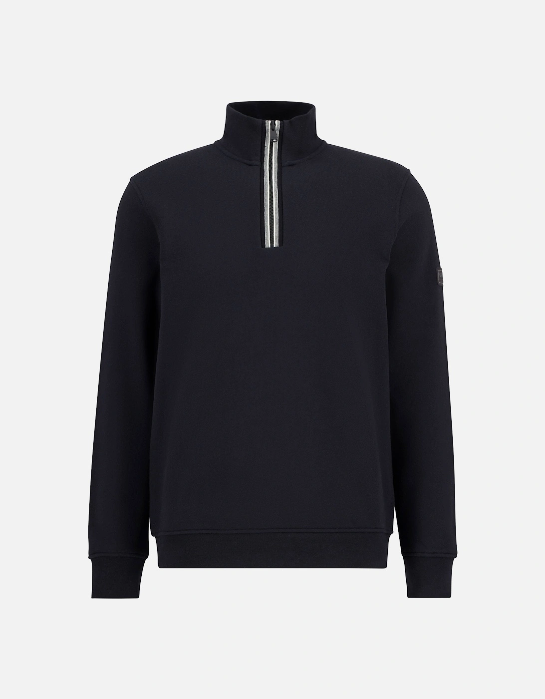 RUFFORTH HALF ZIP BLACK, 4 of 3