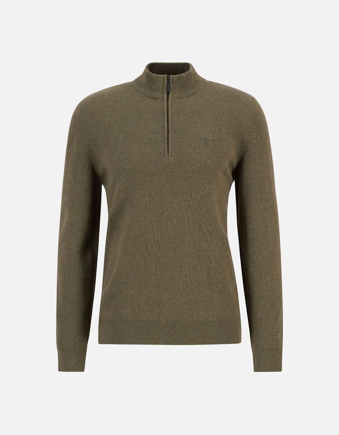 AVOCH HALF ZIP OLIVE MARL, 4 of 3