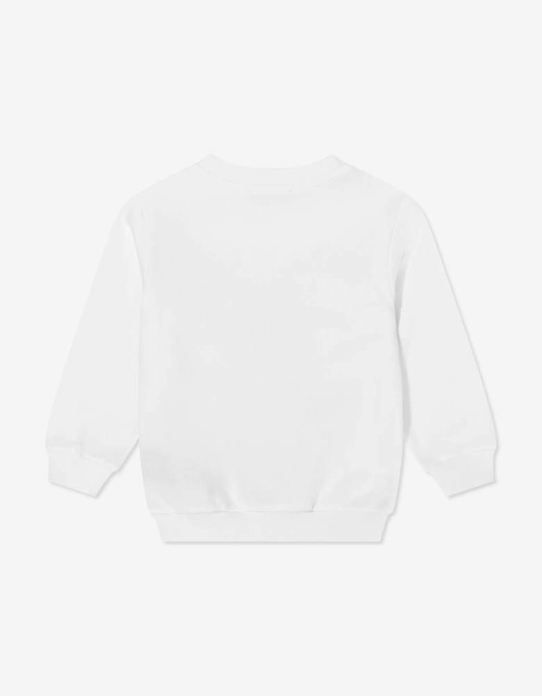 Kids Logo Sweatshirt in White