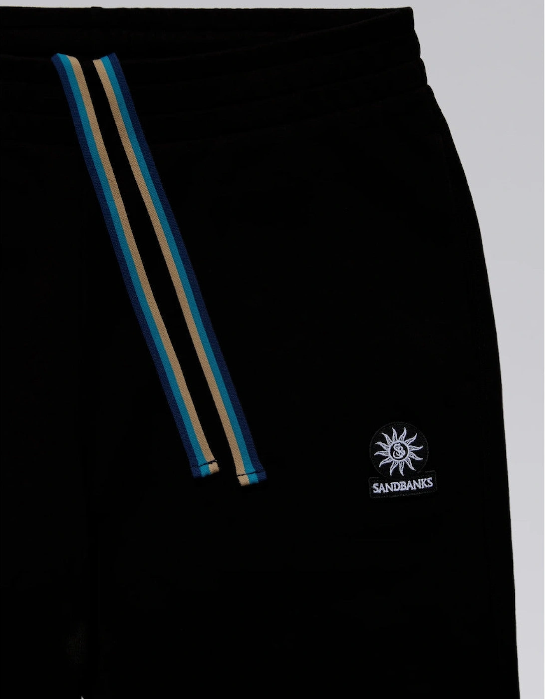 Elasticated Cuff Sweat Pant Black