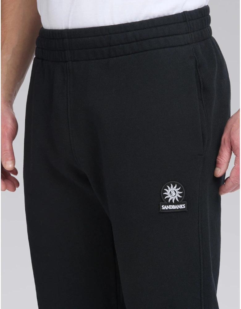 Elasticated Cuff Sweat Pant Black