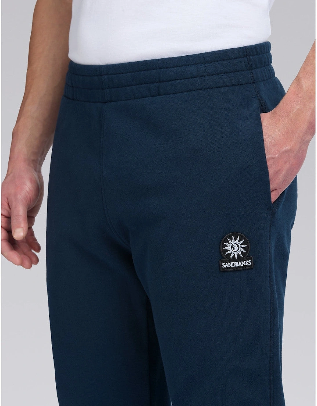 Elasticated Cuff Sweat Pant Navy